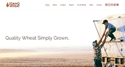 Desktop Screenshot of idahowheat.org